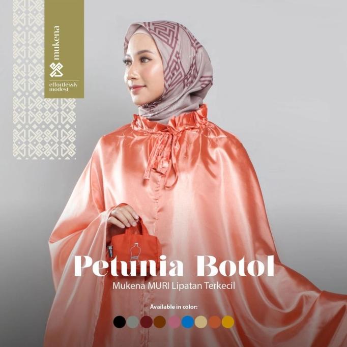 Mukena MURI Traveling Mini Terkecil Tanpa Penutup Kepala (BOTOL)