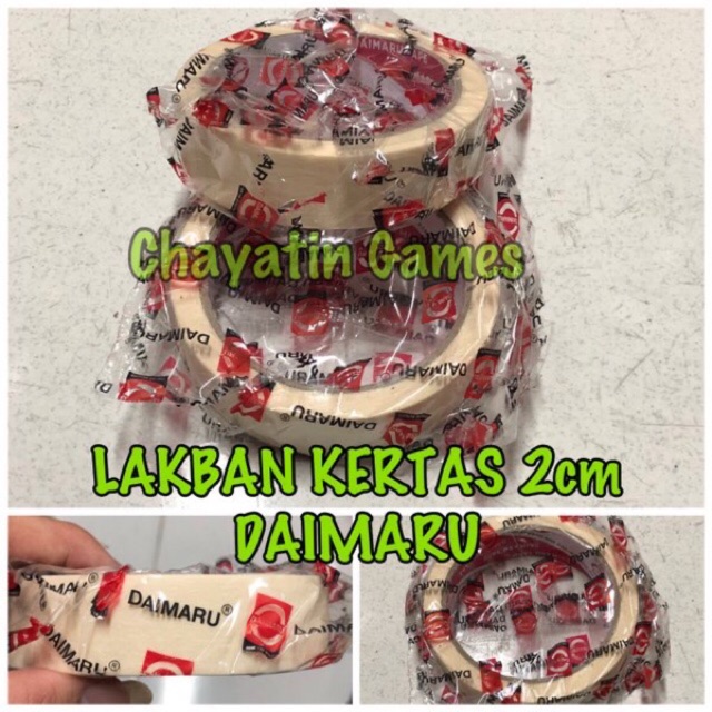 Lakban Kertas 1 Inch