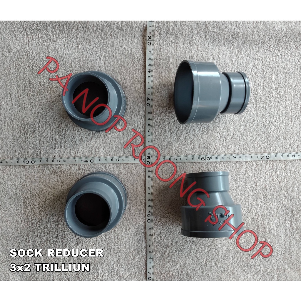 SOCK REDUCER PVC 3X2 TRILLIUN