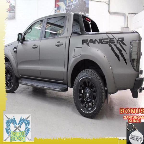 TERMURAH sticker ranger sticker mobil ford ranger cutting sticker ranger Dragon Sticker