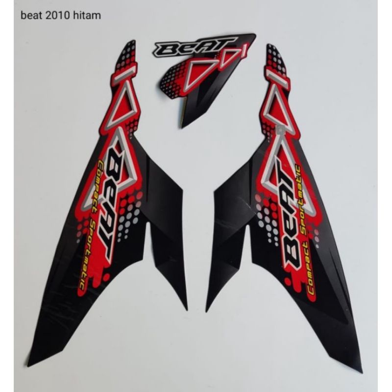 Striping BEAT 2010 HITAM