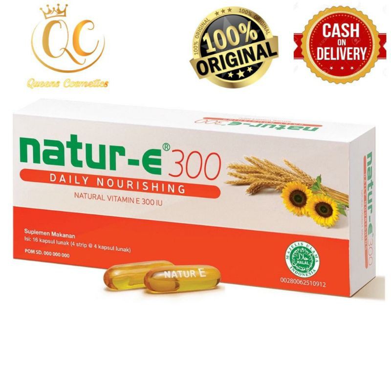 NATUR-E 300 IU Soft Capsule ~ Natur-E Vitamin E 300 IU ORIGINAL 100%