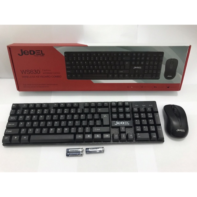 Keybord Mouse Combo Wireless Jedel WS630