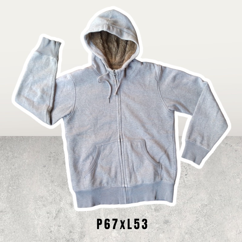 Art95060 JACKET UNIQLO SHERPA POLOS SECOND