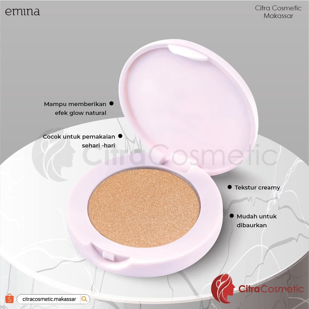 Emina Cheeklit Highlighter Powder Nudesparkle