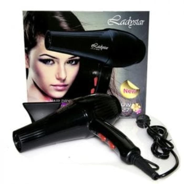 Hairdryer ladystar LS-210 , LS-27 , Hairdryer salon , angin super kencang  catokan curly