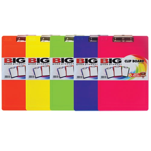 Clipboard / Papan Jalan Fluorescent BIG PU-5003