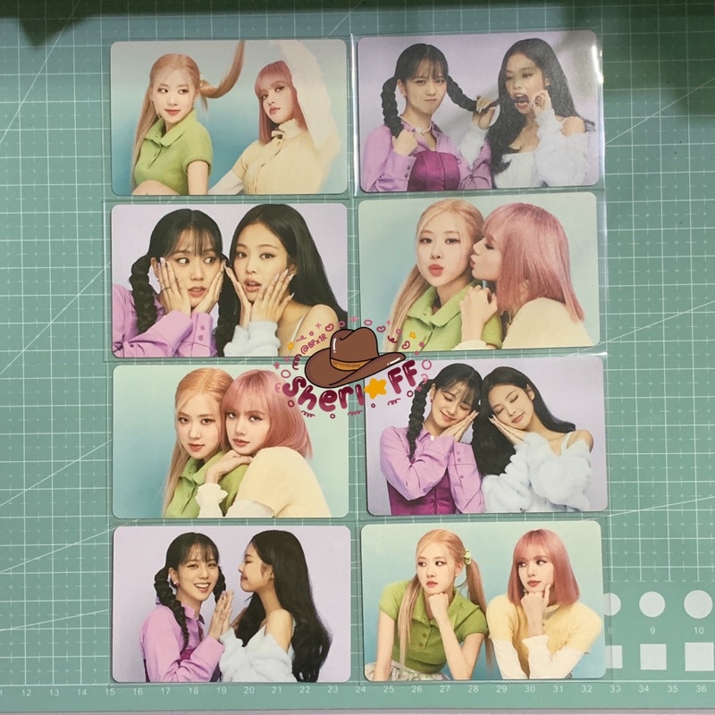 [BOOKED] BLACKPINK Welcoming Collection 2022 sharing official unit photocard jensoo jennie jisoo chaelisa rosé lisa wc22 pc