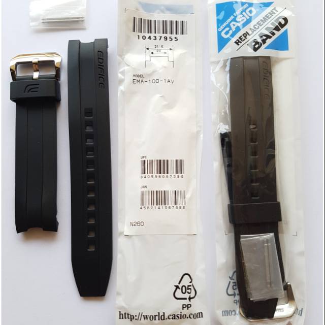 casio edifice ema 100 strap