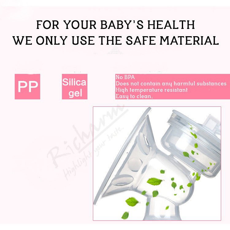 Grab medan Pompa ASI Elektrik Otomatis Milk Breast Pump - MZ-602