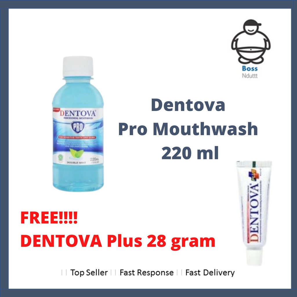 Jual Dentova Pro Mouthwash 220 ml / Obat Kumur / Gigi Sensitif Shopee