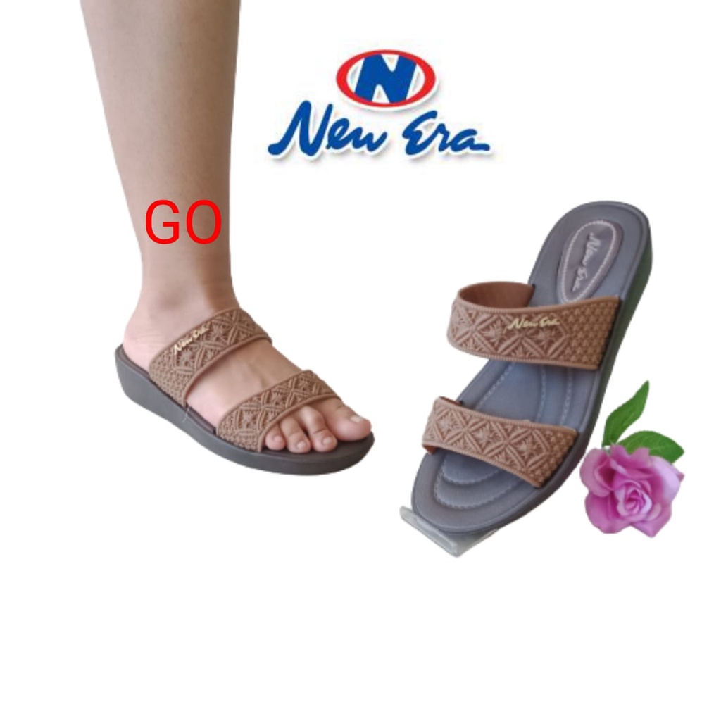 gos SANDAL SLOP KARET NEW ERA LB E 15132 SIZE 36-40