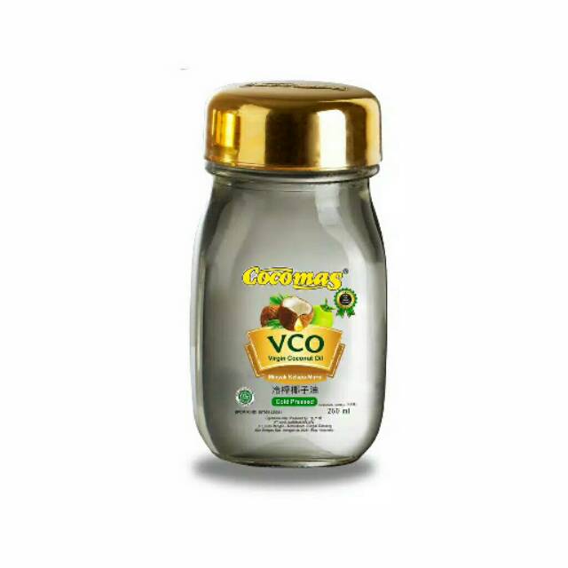 COCOMAS VCO 250ML COCOMAS VIRGIN COCONUT OIL MINYAK KELAPA MURNI