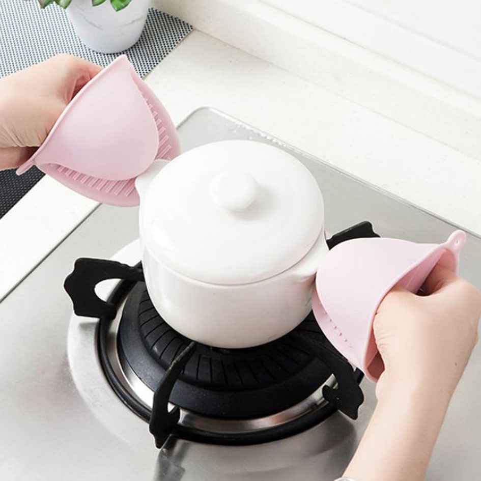 sarung tangan silikon anti panas panci piring (3G2) khg007