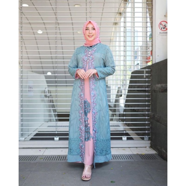 ELMEERA SET//GAMIS ROMPI BORDIR//GAMIS CARDIGAN//TANAHABANG COLLECTION