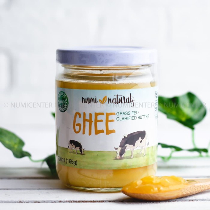 

butter-mentega- grass fed ghee clarified butter minyak samin pengganti mentega numi - classic ghee