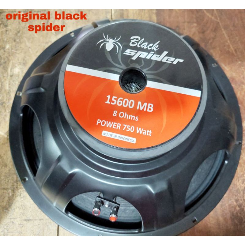 SPEAKER 15 INCH BLACK SPIDER 15600 MB 750 WATT