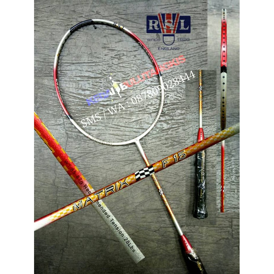 terbaru RAKET BADMINTON RSL MATRIX F 15