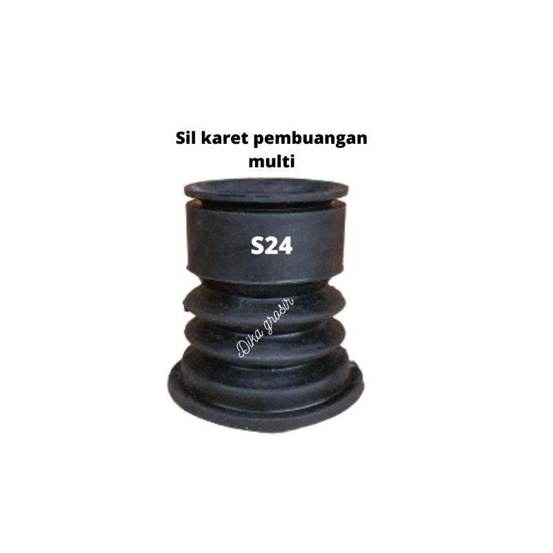 SIL KARET PEMBUANGAN AIR MESIN CUCI MULTI S24