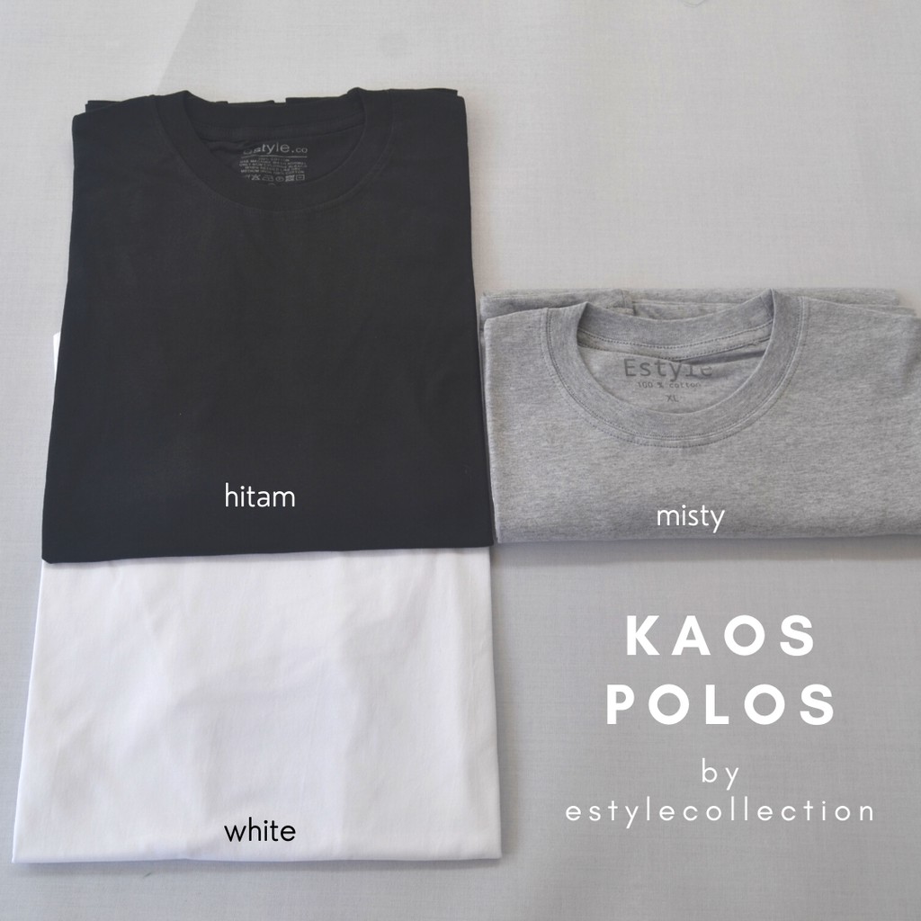 KAOS POLOS JUMBO/KAOS MURAH JUMBO/KAOS OVERSIZE/KAOS COTTON COMBED 30'S