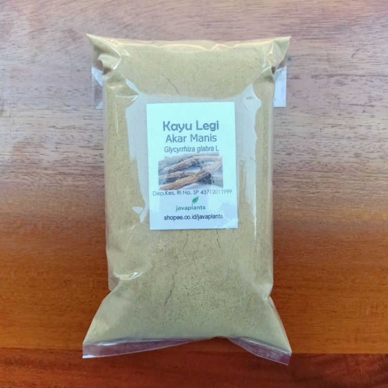 

BUBUK AKAR MANIS 250 g Serbuk KAYU LEGI 100% Asli Liquorice Licorice Root Powder Premium Quality