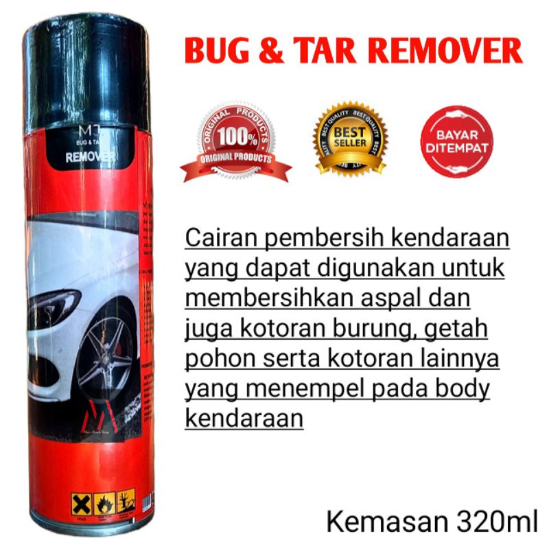 Bug and Tar Remover / Foam Pembersih Aspal / Kotoran Burung / Getah Pohon / Bekas Lem Stiker / Pembersih Cat Body Mobil dari Noda membandel