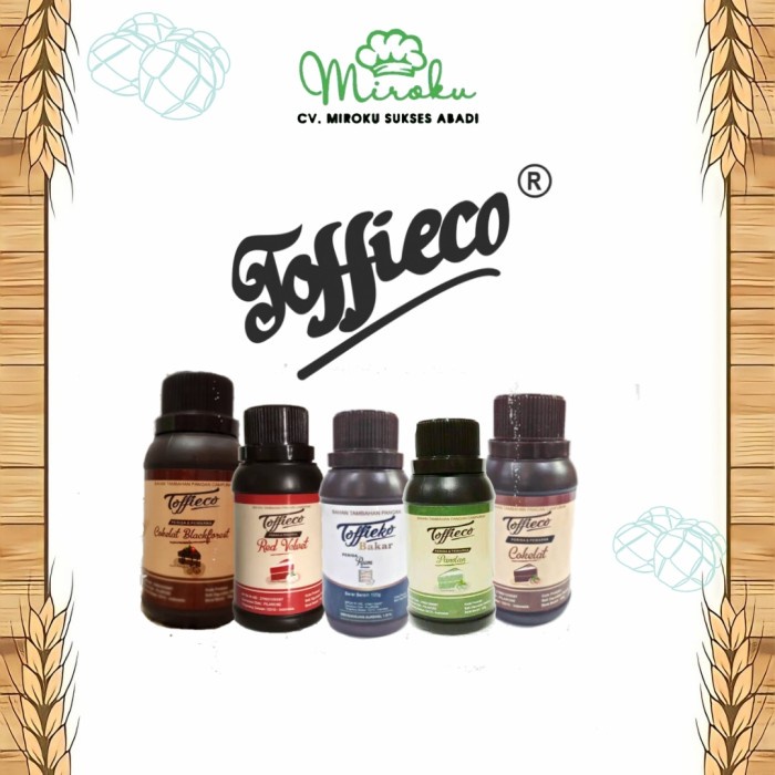 

PASTA DAN PERISA TOFFIECO 100 GR