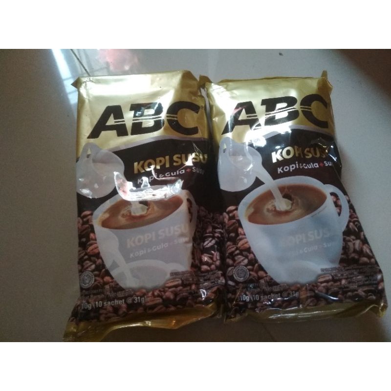 

Kopi ABC susu 10 sachet