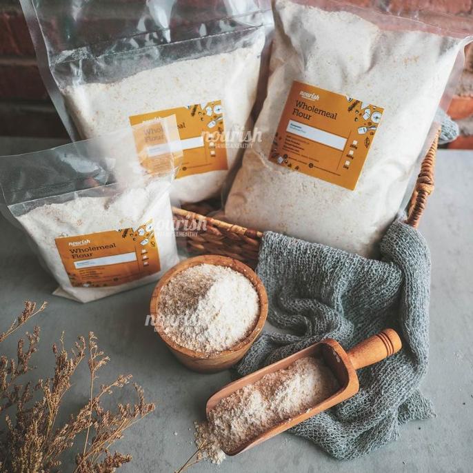 

Whole Wheat Flour / Whole Meal Flour / Tepung Gandum Utuh 1kg