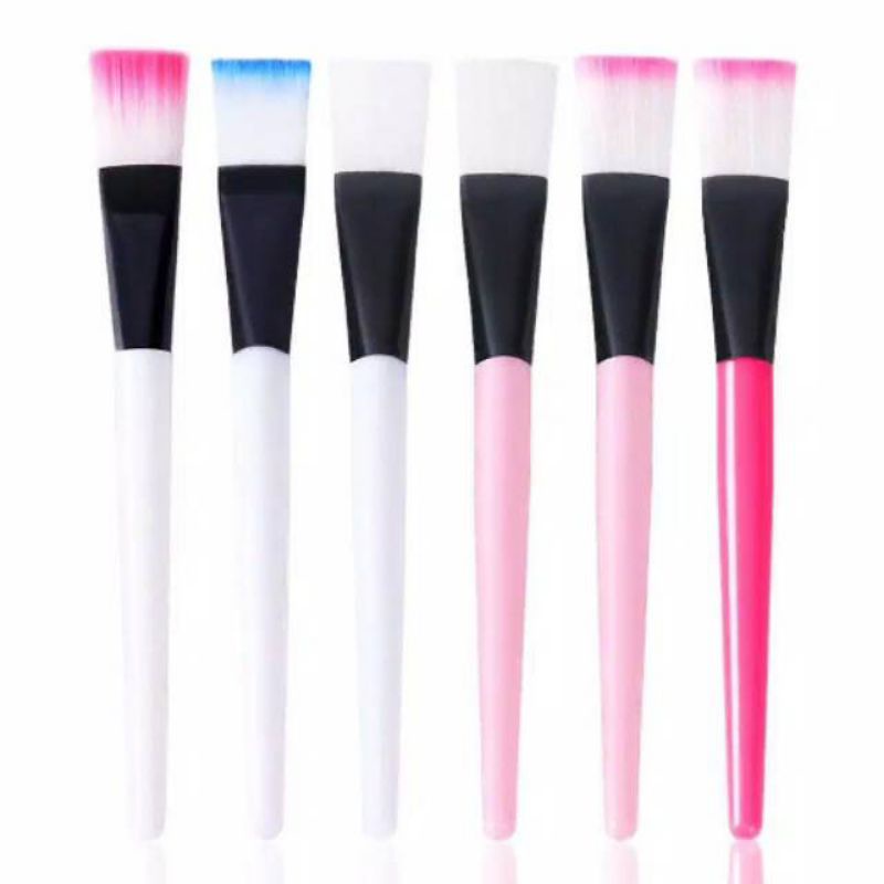 Kuas Marker Transparan Kuas Masker pink Kuas Make up