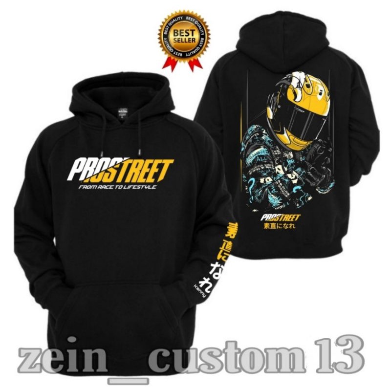 jaket sweater jumper hoodie PROSTREET KENNY V2 bisa custom