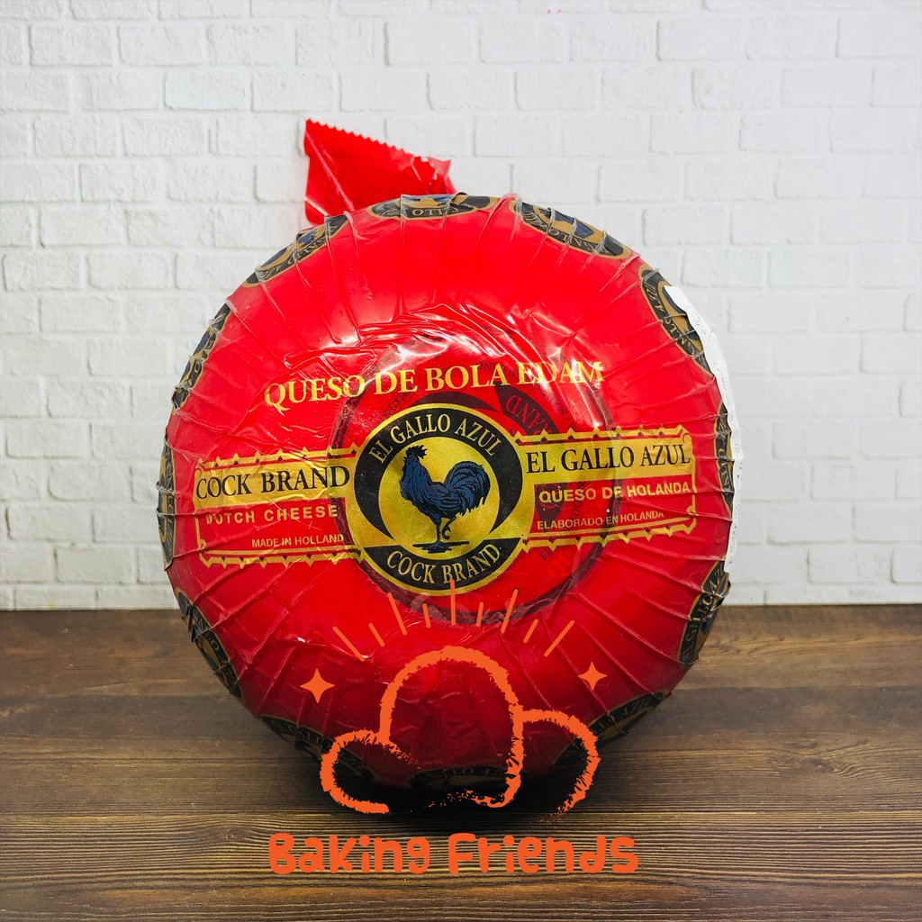 

KEJU EDAM AYAM EMAS BOLA 1.6KG /CHEDDAR EDAM BALL/KEMASAN ASLI