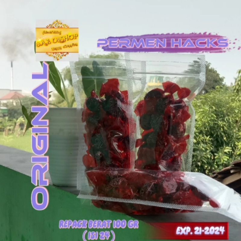 

PERMEN HACKS ASLI MALAYSIA REPACK 100 GR