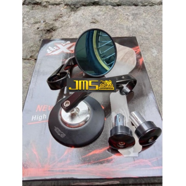 spion jalu bar end bulat xtc all motor nmax aerox pcx beat vario vixion r15 mio xeon cb supra vega mx fu
