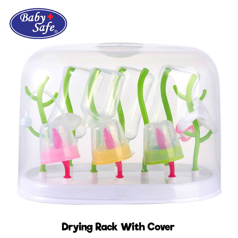 BABY SAFE - DRYING RACK WITH COVER RAK BOTOL ( DR002 )