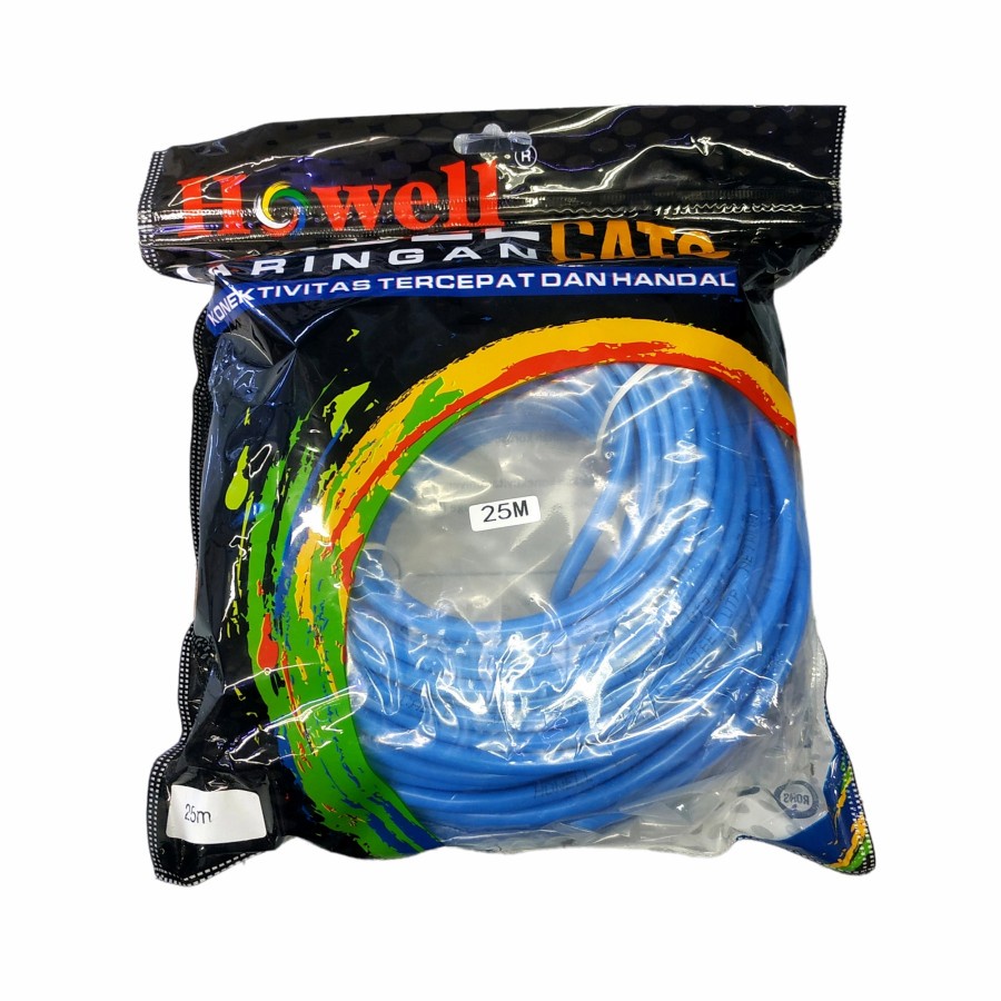 Howell Cat6 25m Gigabit Ethernet Network Cable / Kabel LAN UTP