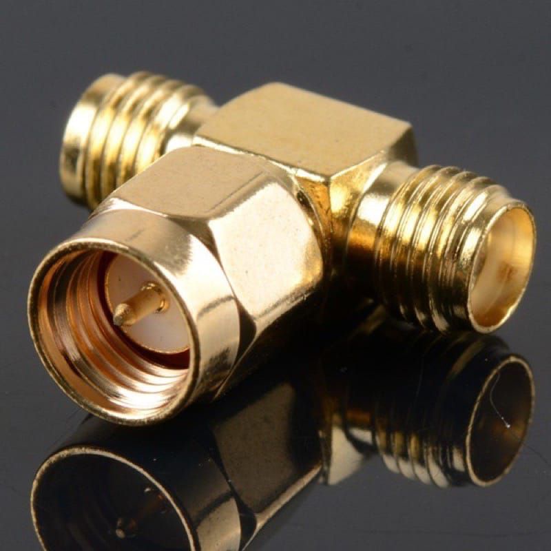 Pigtail T SMA male to dual female modem huawei orbit star 2