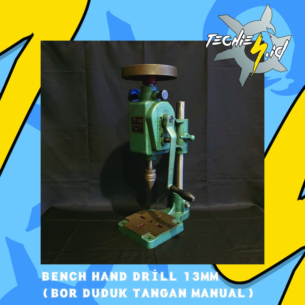 Bench Hand Drill 13mm (Bor Duduk Tangan Manual)