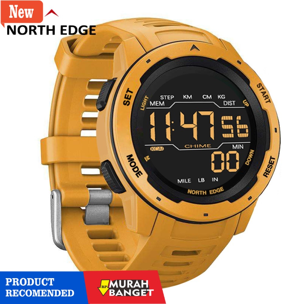 jam digital pria terbaik- north edge mars northedge Mars jam tangan smartwatch pria wanita
