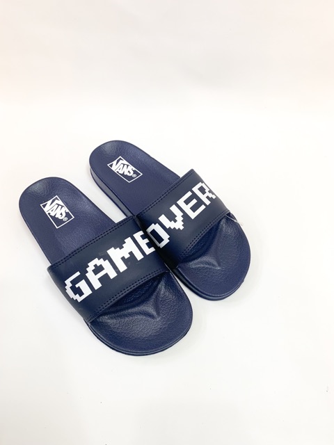 (CUCI GUDANG)SANDAL SLOP PRIA VANS “GAME OVER” | KUALITAS IMPORT