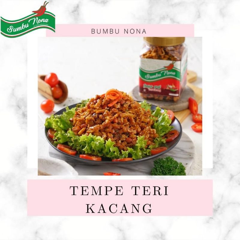 

Tempe teri kacang