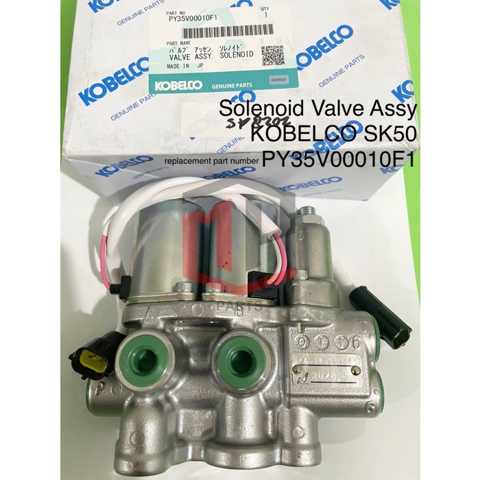 Solenoid Valve Assy SK50 Kobelco PY35V00010F1