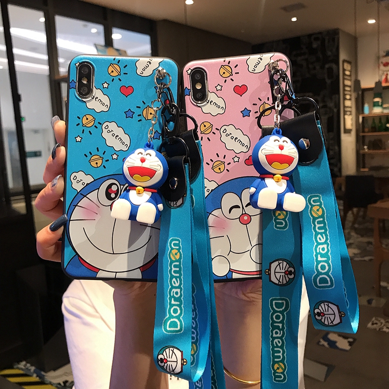 Case HP Gambar Doraemon car toon VIVO Y12S Y20 Y30 Y50 Y19 S1 V11 V15