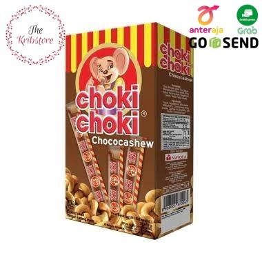 

CHOKI CHOKI Chococashew Cokelat Pasta Panjang isi 20 pcs Box