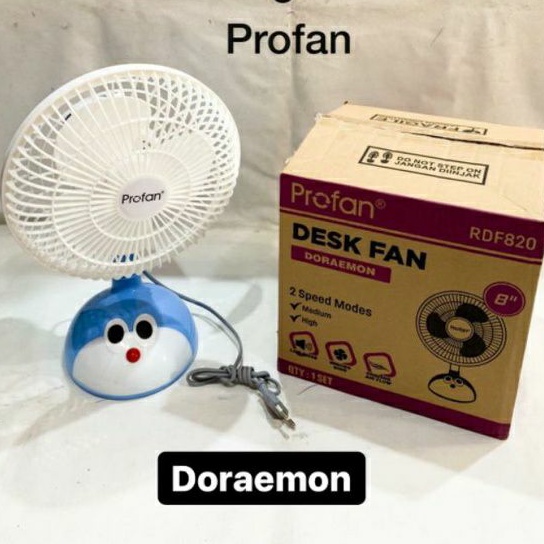 Desk fan Kipas meja Karakter Dora Emon