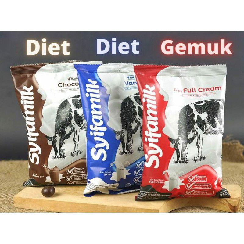

Susu Pengemuk Badan & Susu diet, 350gr