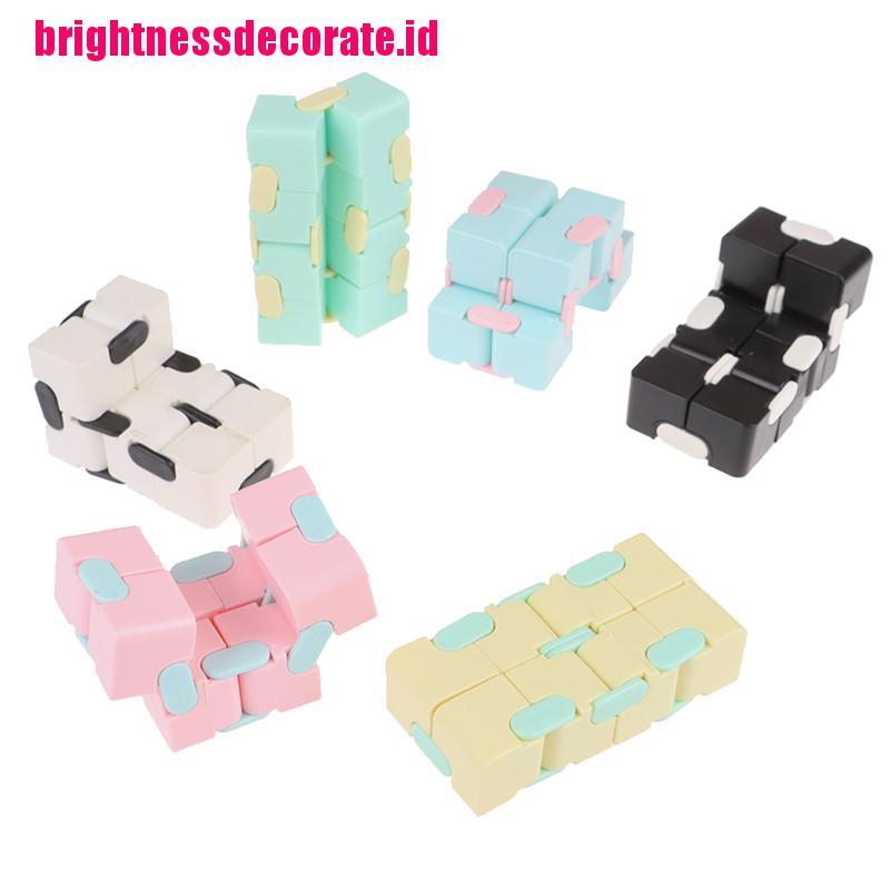 BrightID Magic EDC Infinity Cube For Stress Relief Fidget Anti Anxiety Stress Fancy Toy