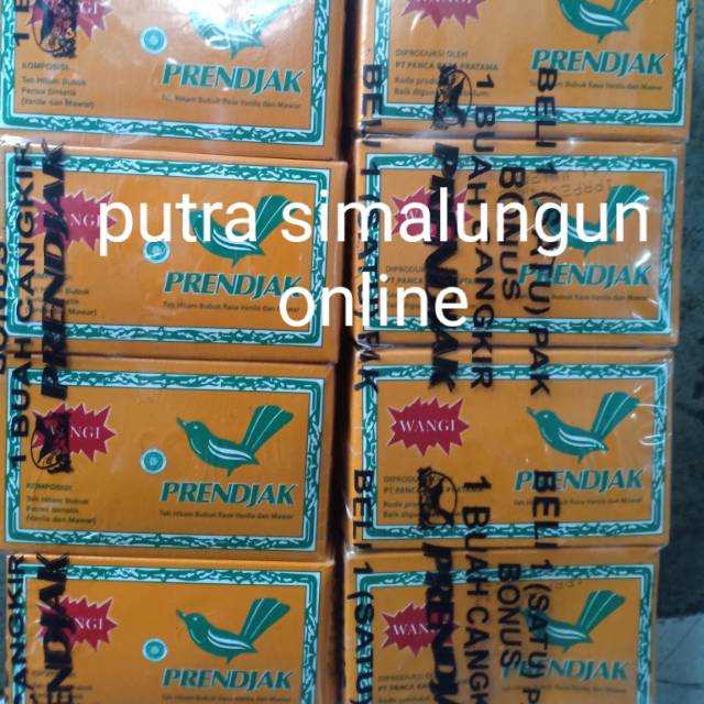 

PRENDJAK Teh Hitam Bubuk rasa vanila dan mawar 1pack