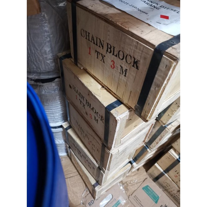 Chain Block 1 Ton 3 Meter Takel Katrol Kerekan 1 Ton 3 Meter