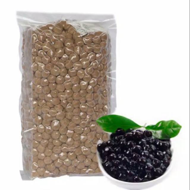 

[1kg] TAPIOCA PEARL BUBBLE - TAPIOKA HITAM - BLACK BOBA - TOPPING MINUMAN PEARL BUBBLE MUTIARA HITAM